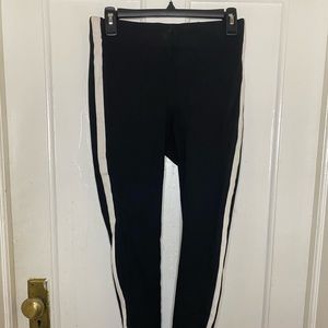 H&M Stripped line leggings